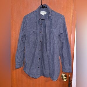 Duluth Trading Co. Men’s Free Swingin’ Trim Fit Flannel Solid Shirt